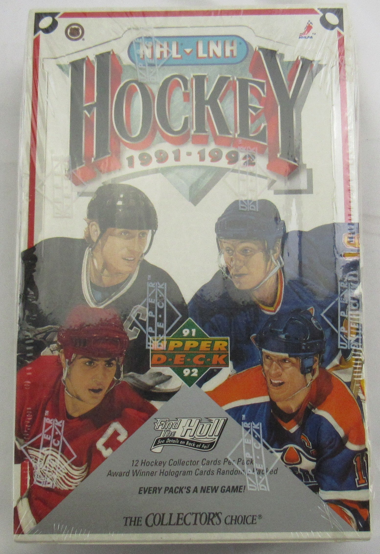 1991-92 Upper Deck NHL Hockey Wax Box - Image 1