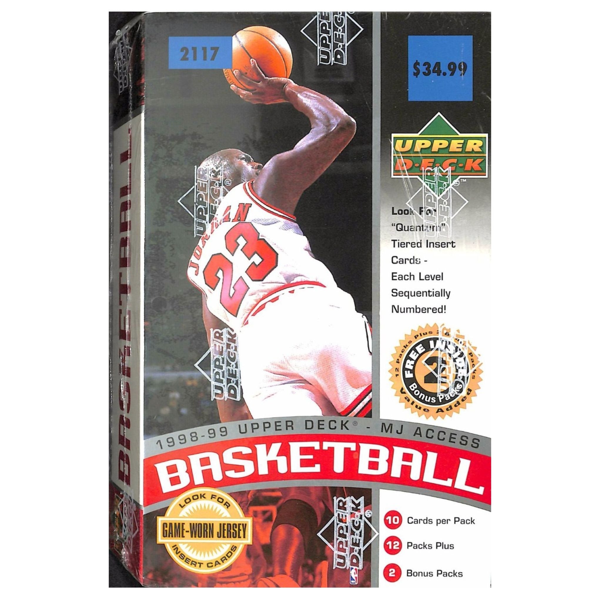 1998/99 Upper Deck MJ Access Basketball Box - Image 1