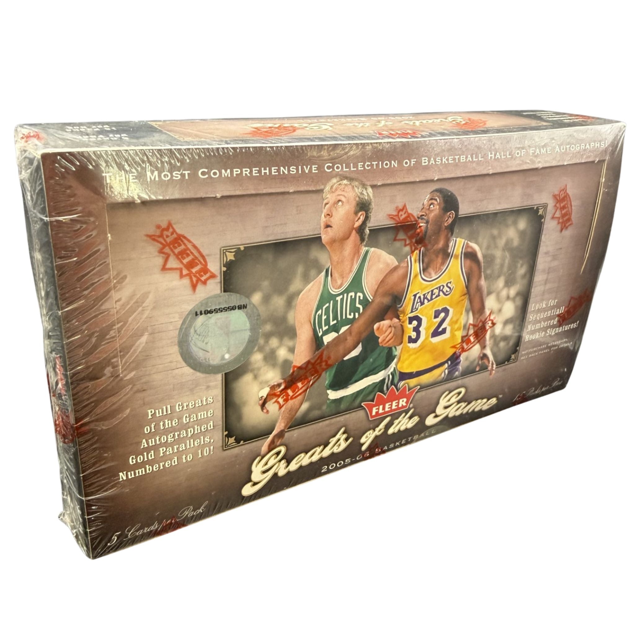 2005/06 Fleer Greats of the Game Basketball Hobby Box - Image 1