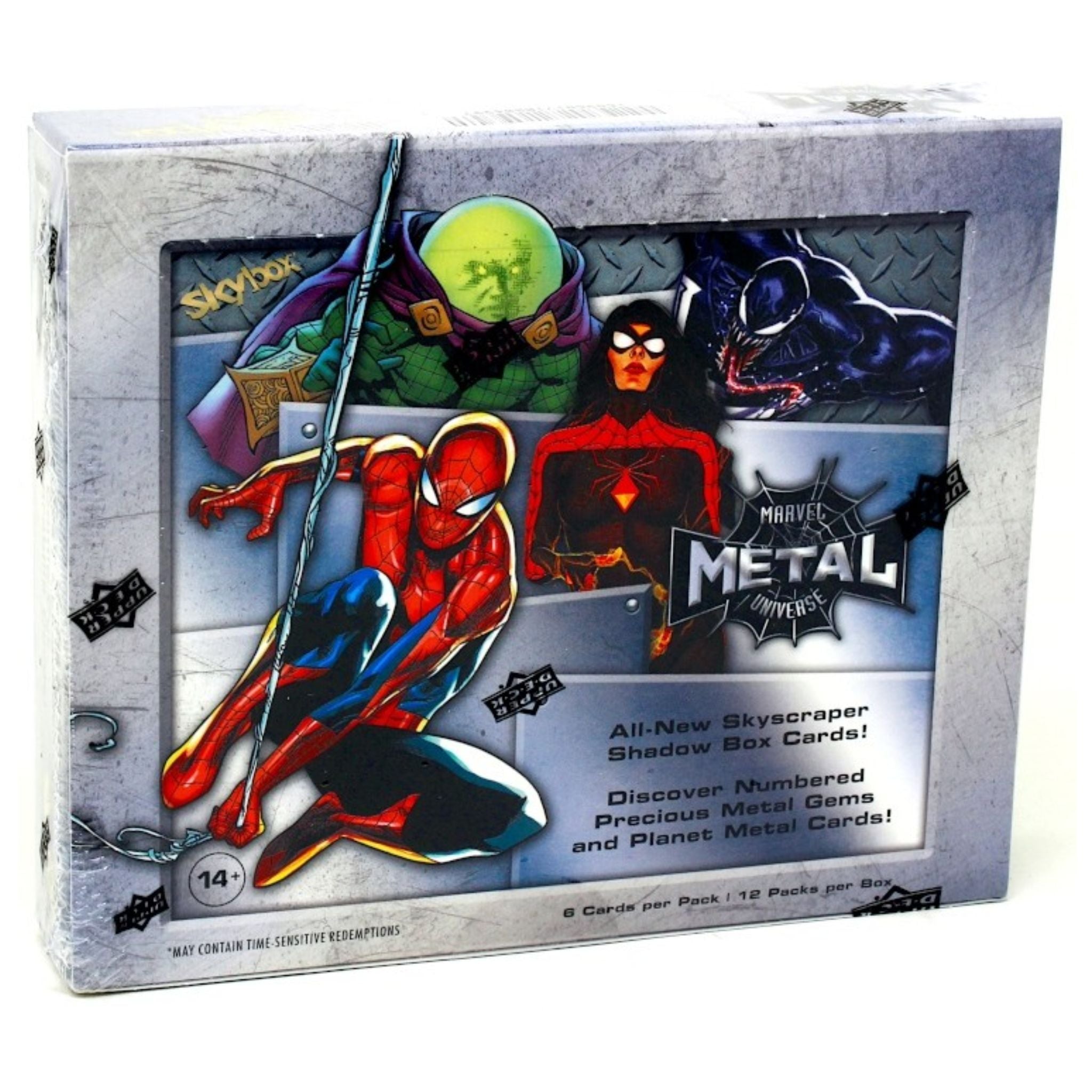 2022 Upper Deck Spider-Man Metal Universe Hobby Box - Image 1