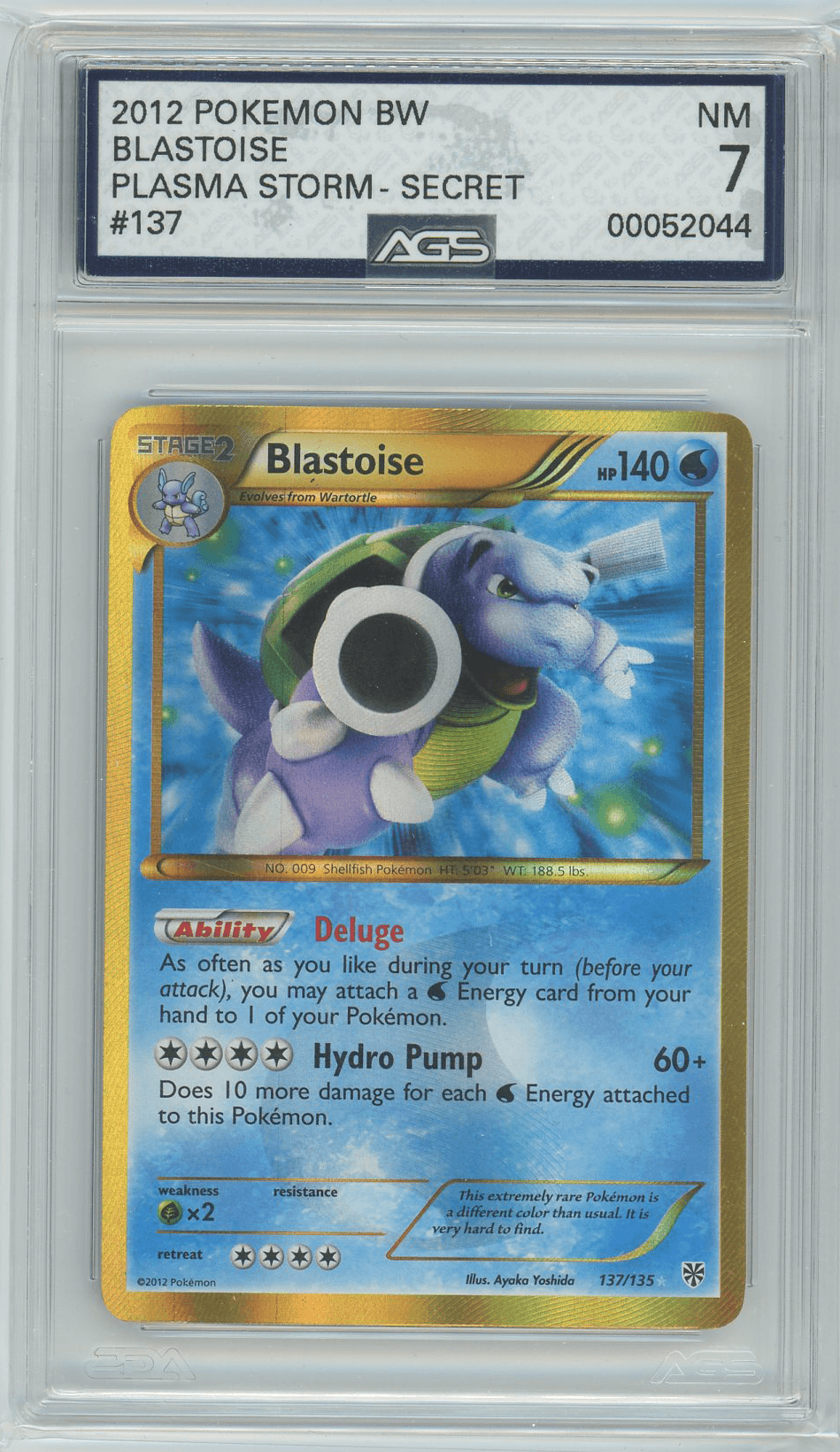 AGS (NM 7) Blastoise #137 - Plasma Storm (#00052044) - Image 1