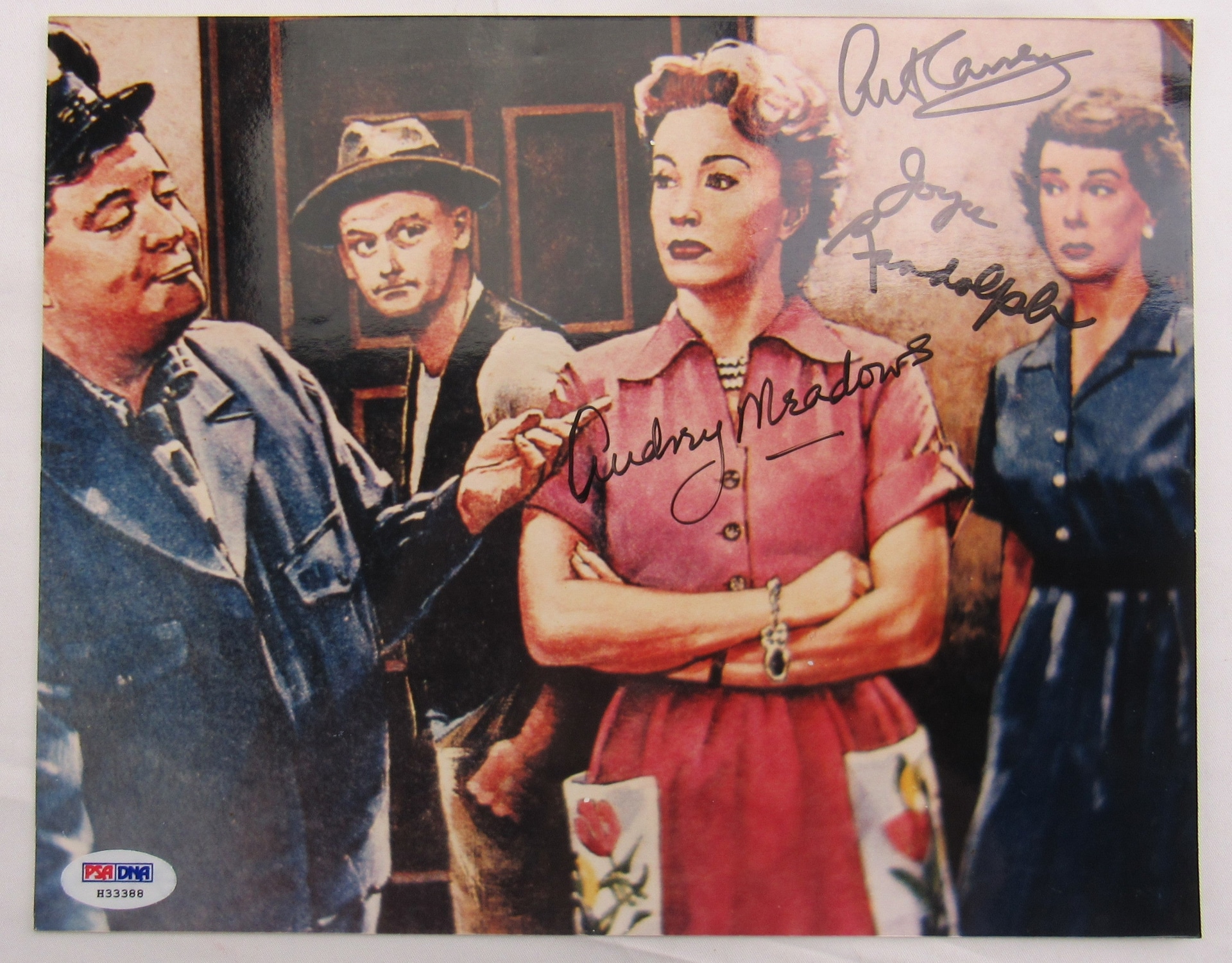 Art Carney, Audrey Meadows Joyce Randolph Signed Auto 8x10 Photo PSA/DNA H91857 Signed Auto 8x10 Photo PSA/DNA H33388 - Image 1