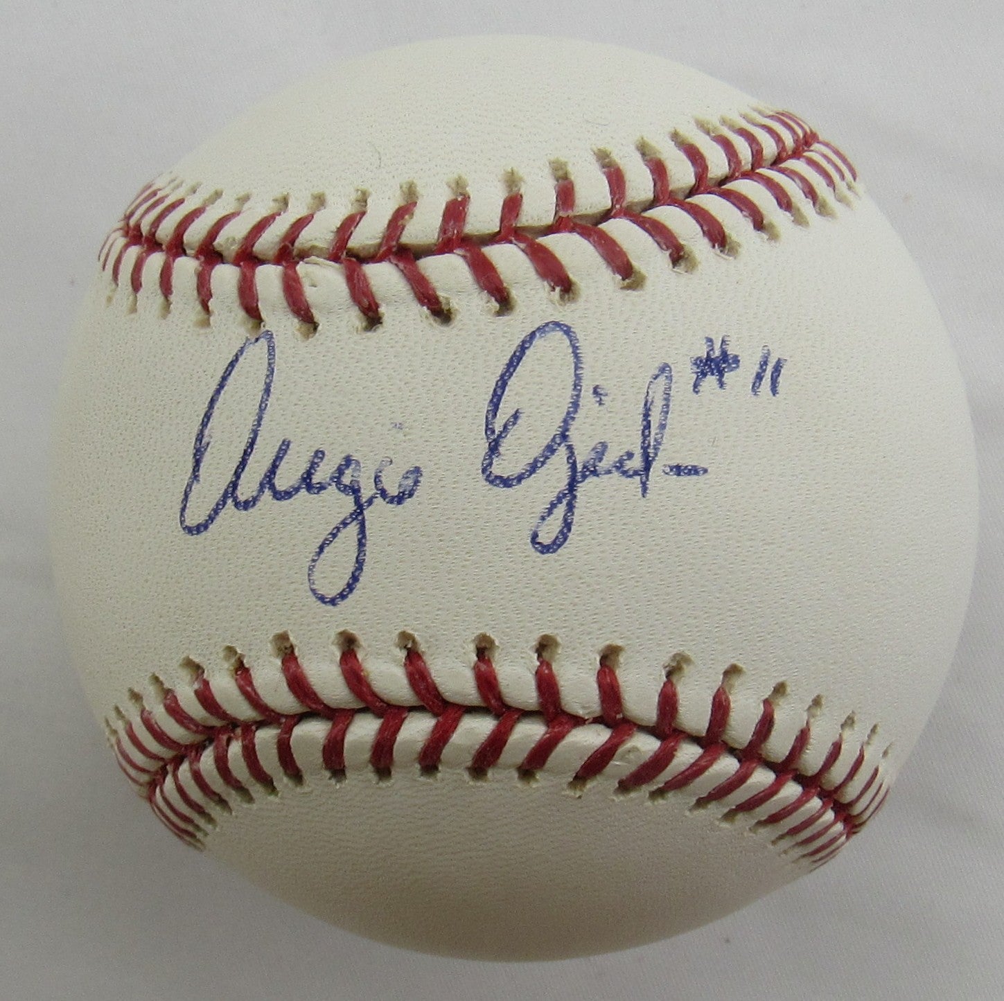 Augie Ojeda Signed Auto Rawlings Baseball B166 - Image 1