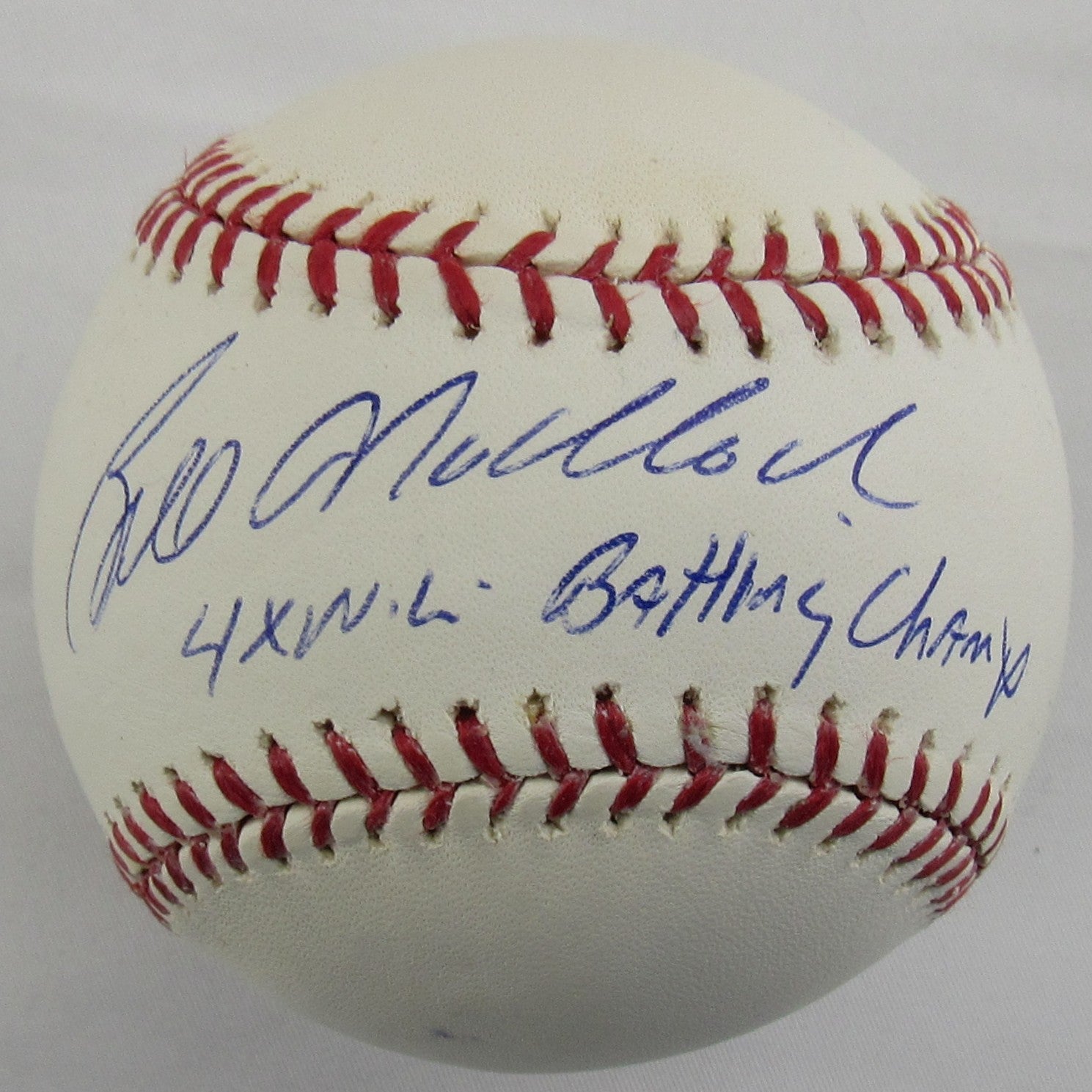 Bill Madlock Signed Auto Baseball Steiner Holo - Image 1