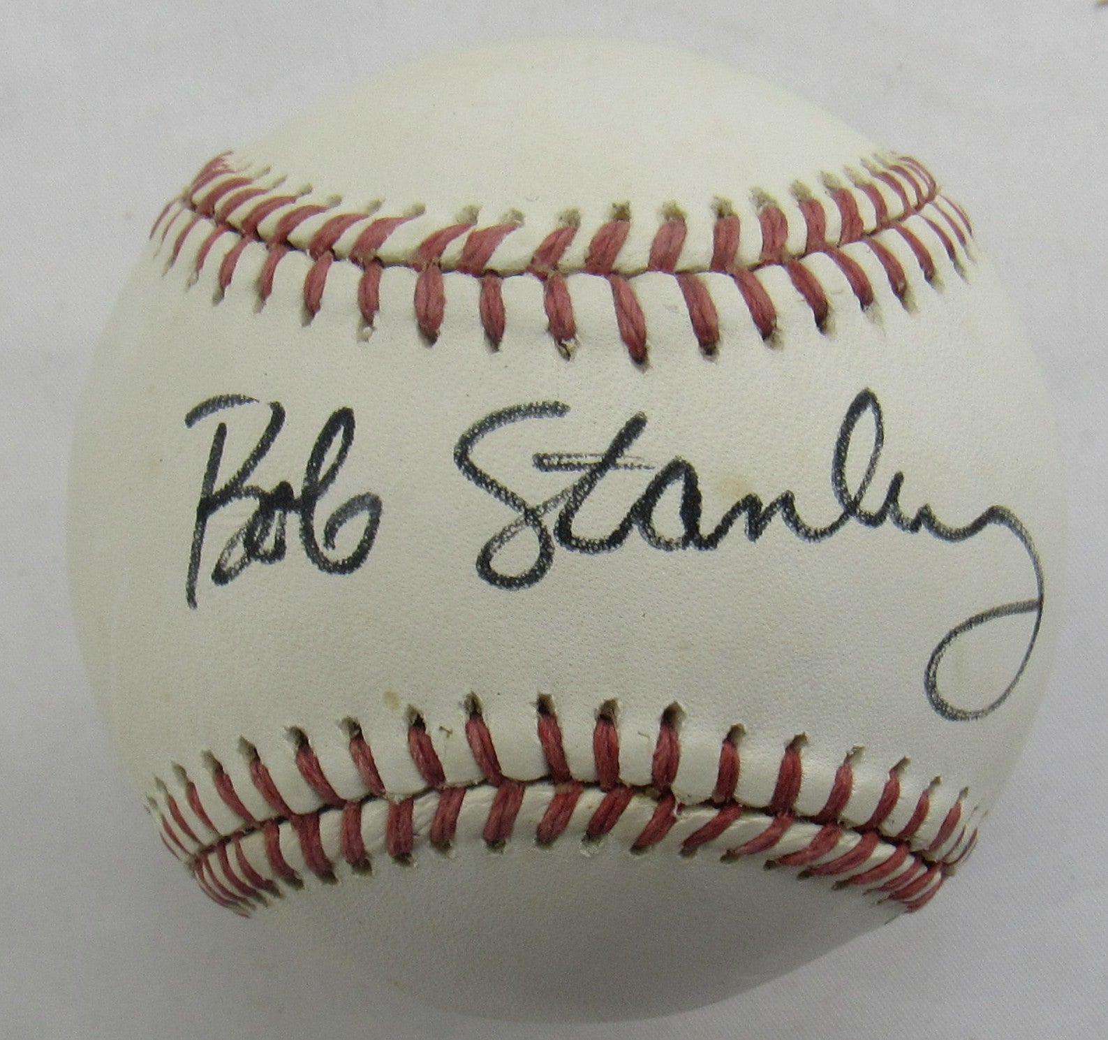 Bob Stanley Signed Auto Baseball B172 - Image 1