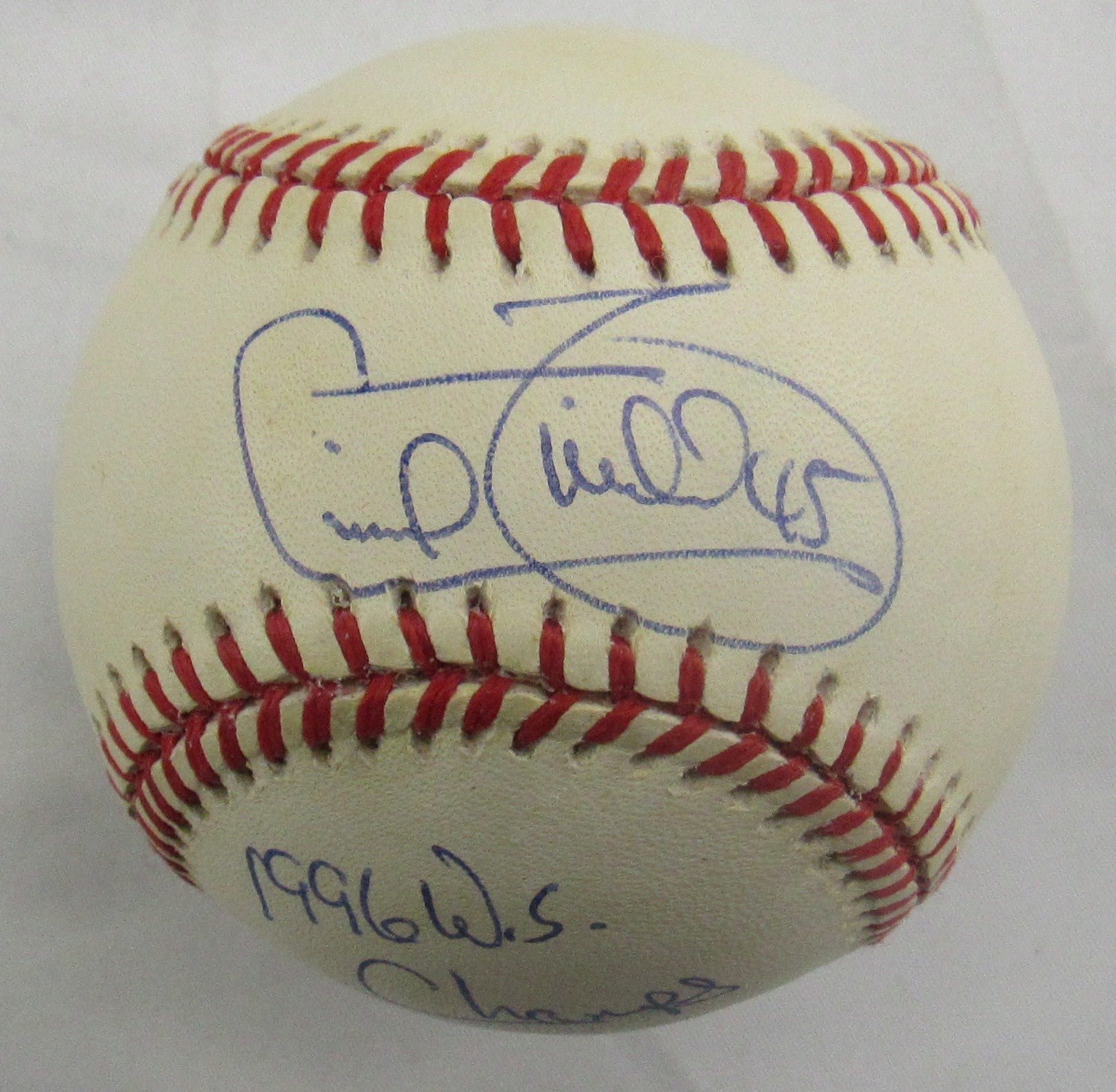 Cecil Fielder Signed Rawlings Baseball JSA CN60377 - Image 1