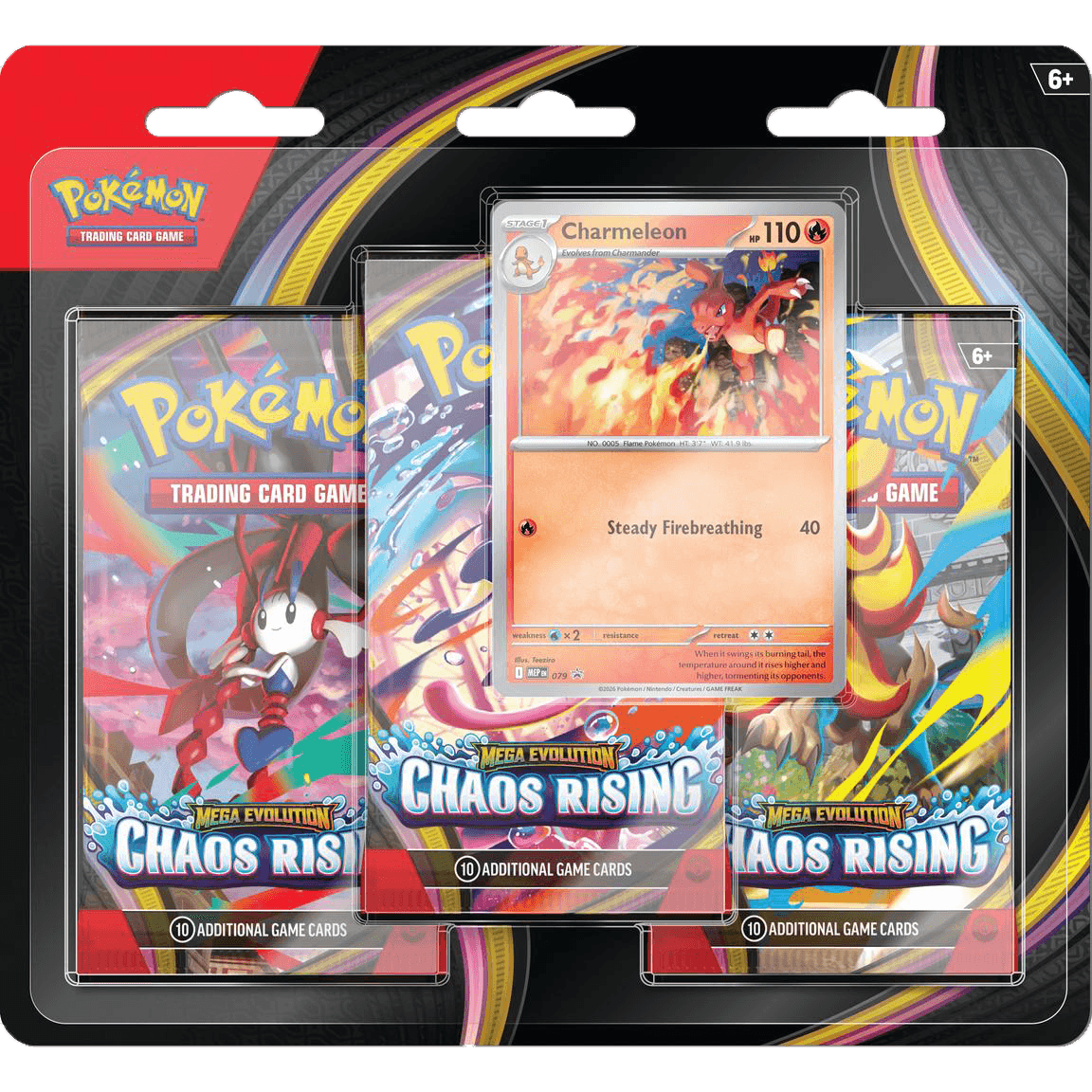 Chaos Rising 3-Pack Booster Blister - Image 1
