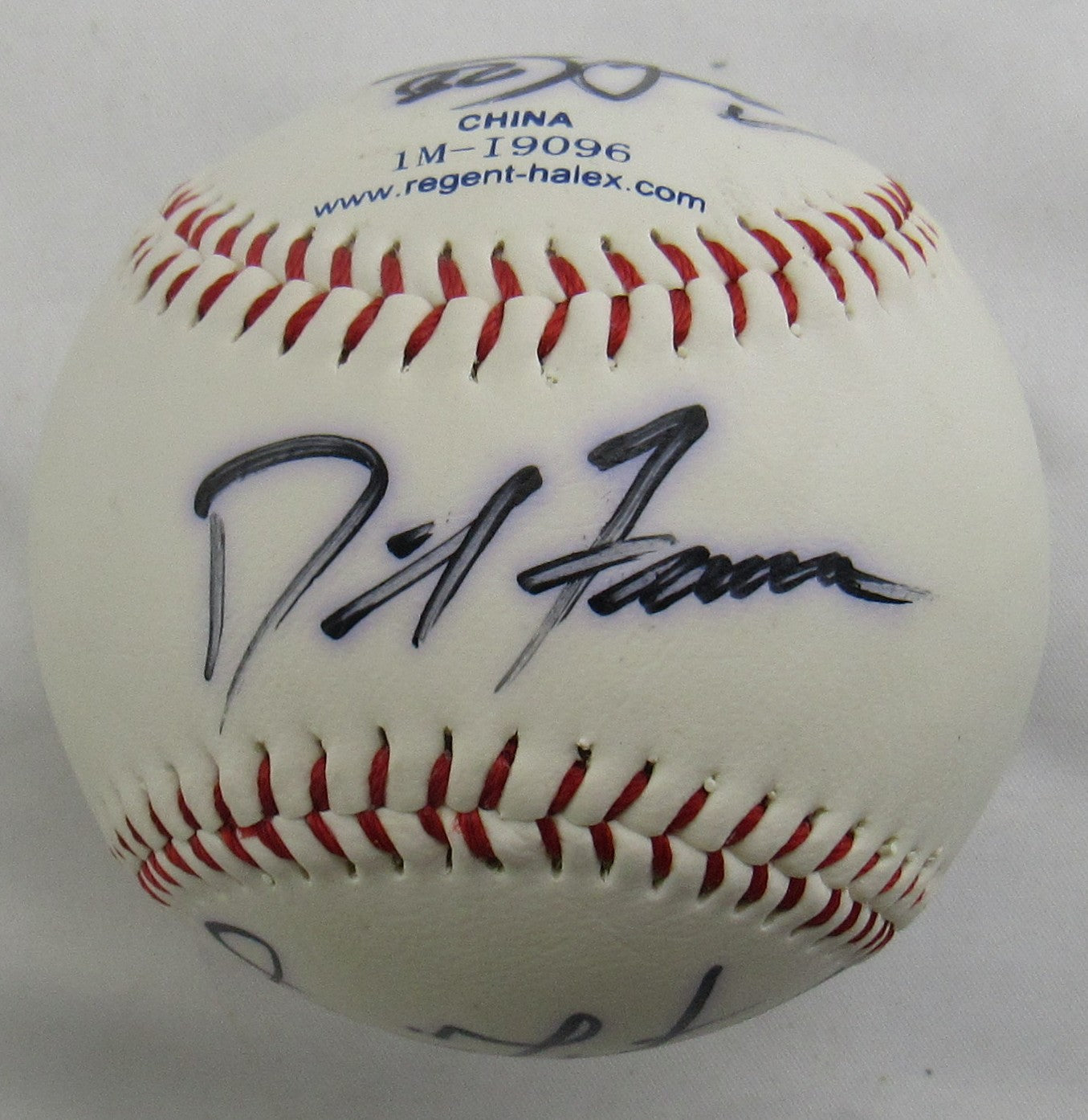 David Freese Colby Rasmus Dennis Martinez Signed Auto Baseball B171 - Image 1