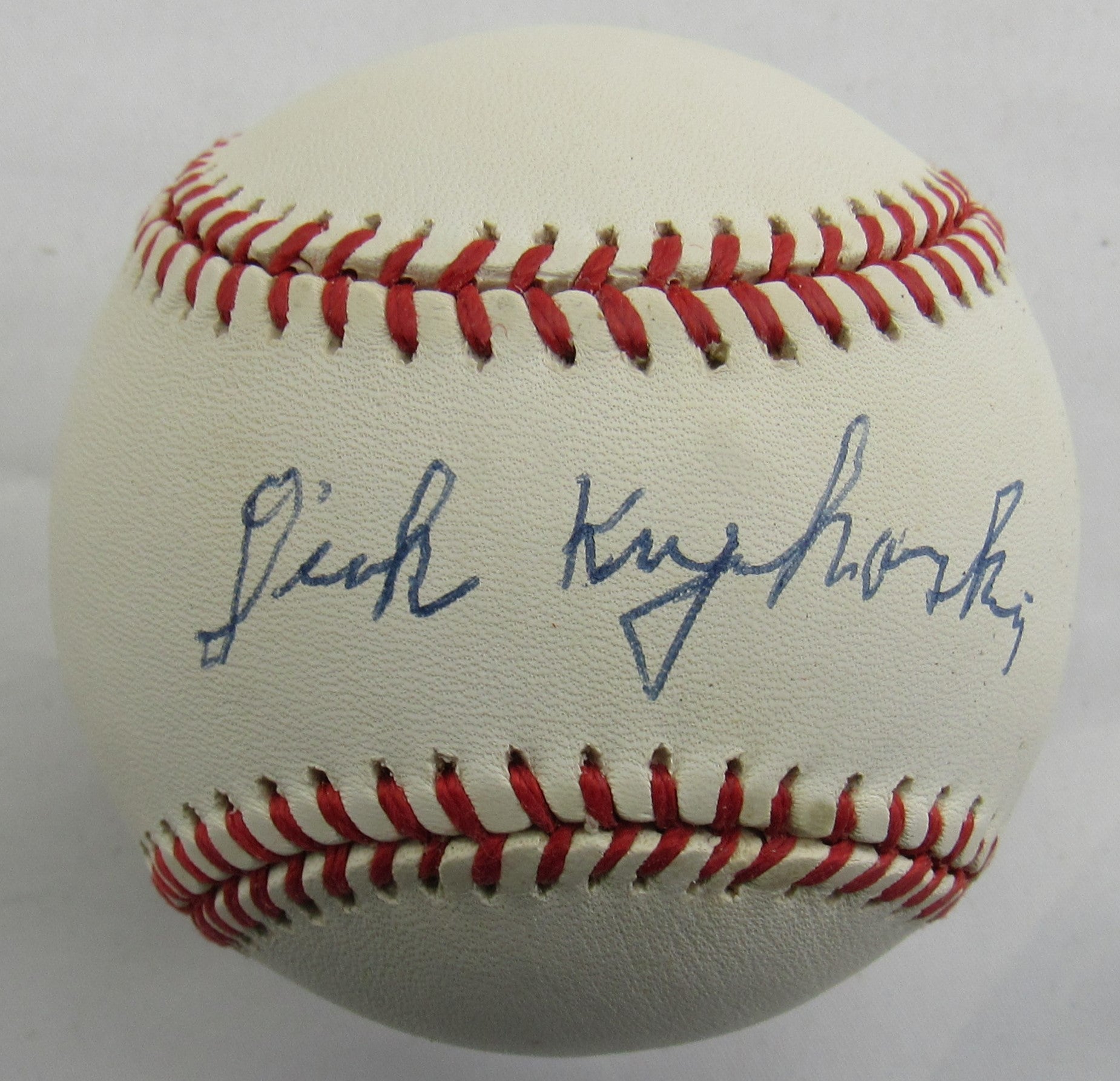 Dick Kryhoski Signed Rawlings Baseball JSA AX04887 - Image 1
