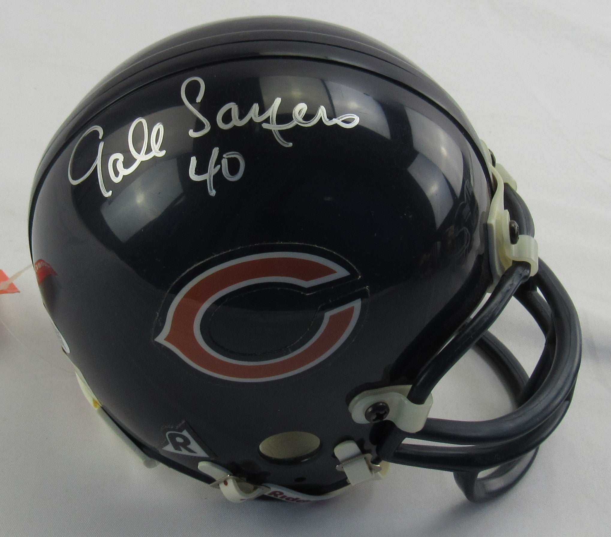 Gale Sayers Signed Auto Bears Mini Helmet JSA CM07480 - Image 1