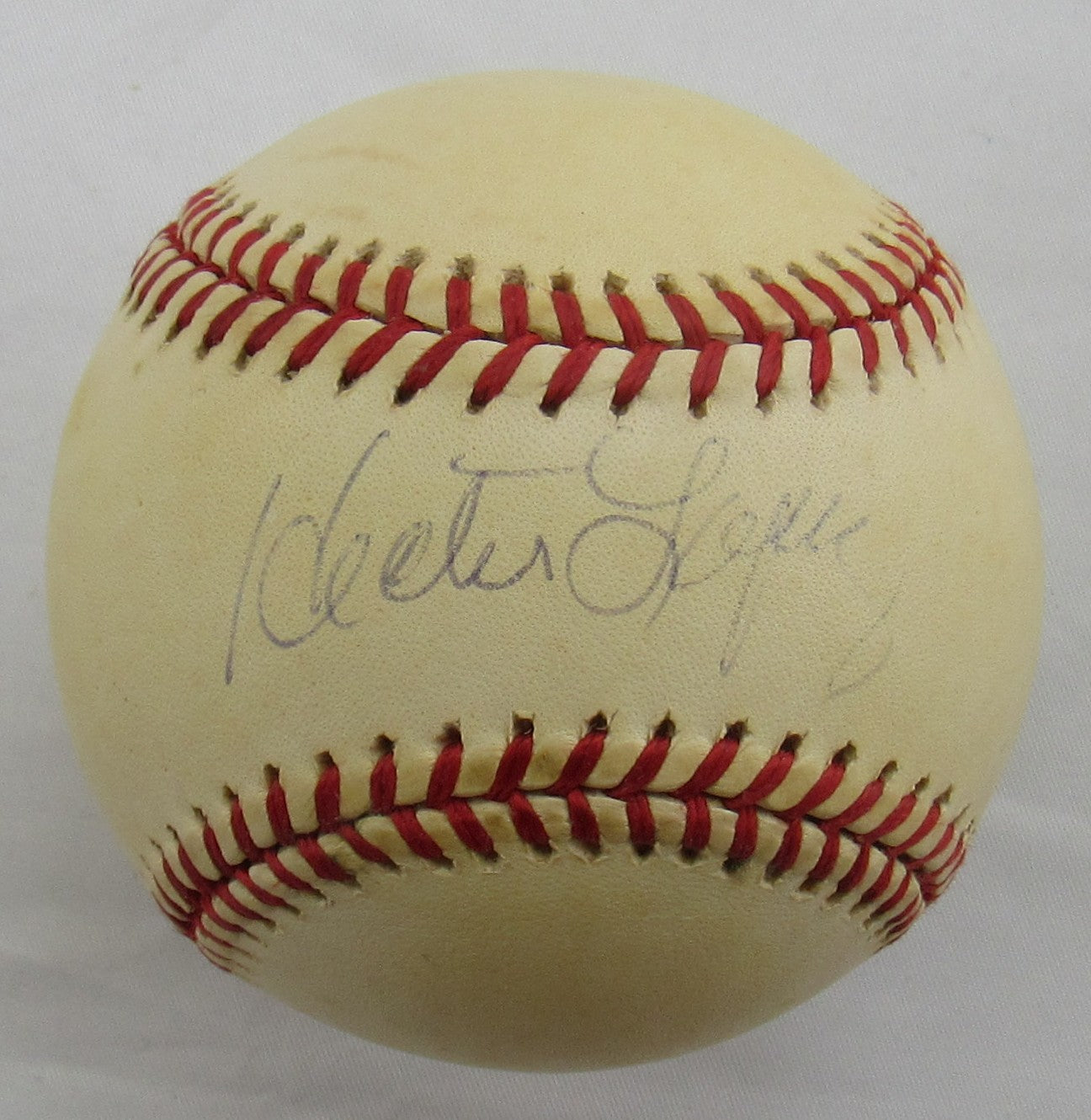 Hector Lopez Signed Auto Rawlings Baseball B161 - Image 1