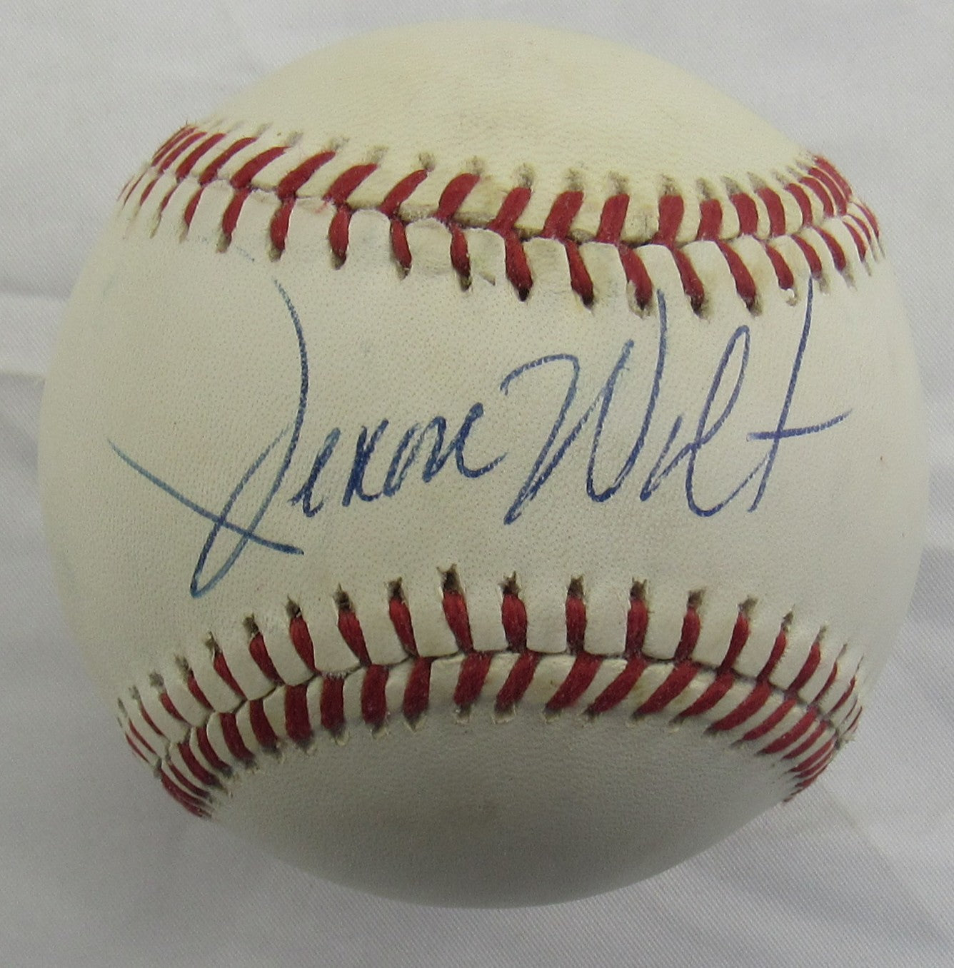 Jerome Walton Signed Auto Rawlings Baseball B160 VII - Image 1
