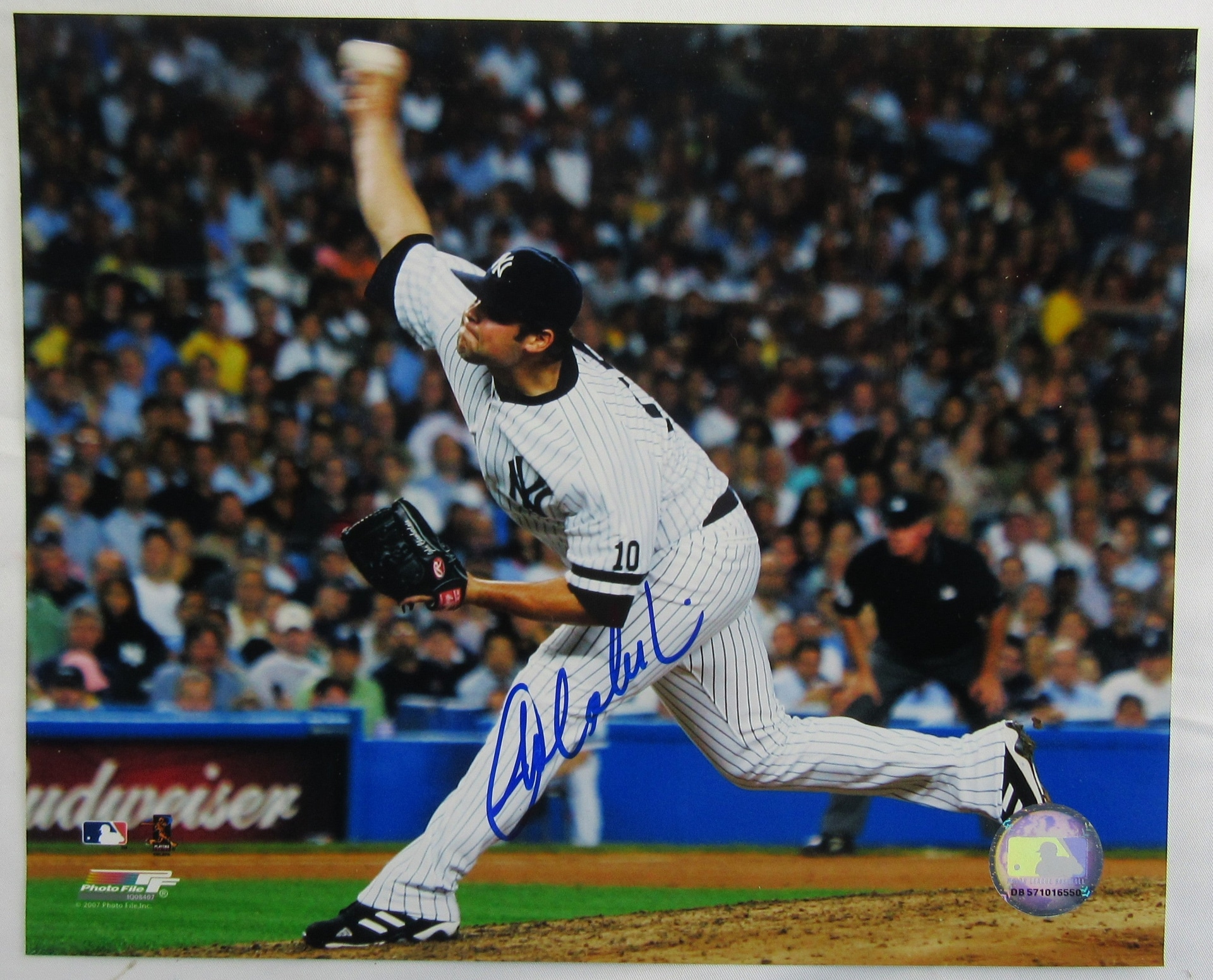 Joba Chamberlain Signed Auto 8x10 Photo - Image 1