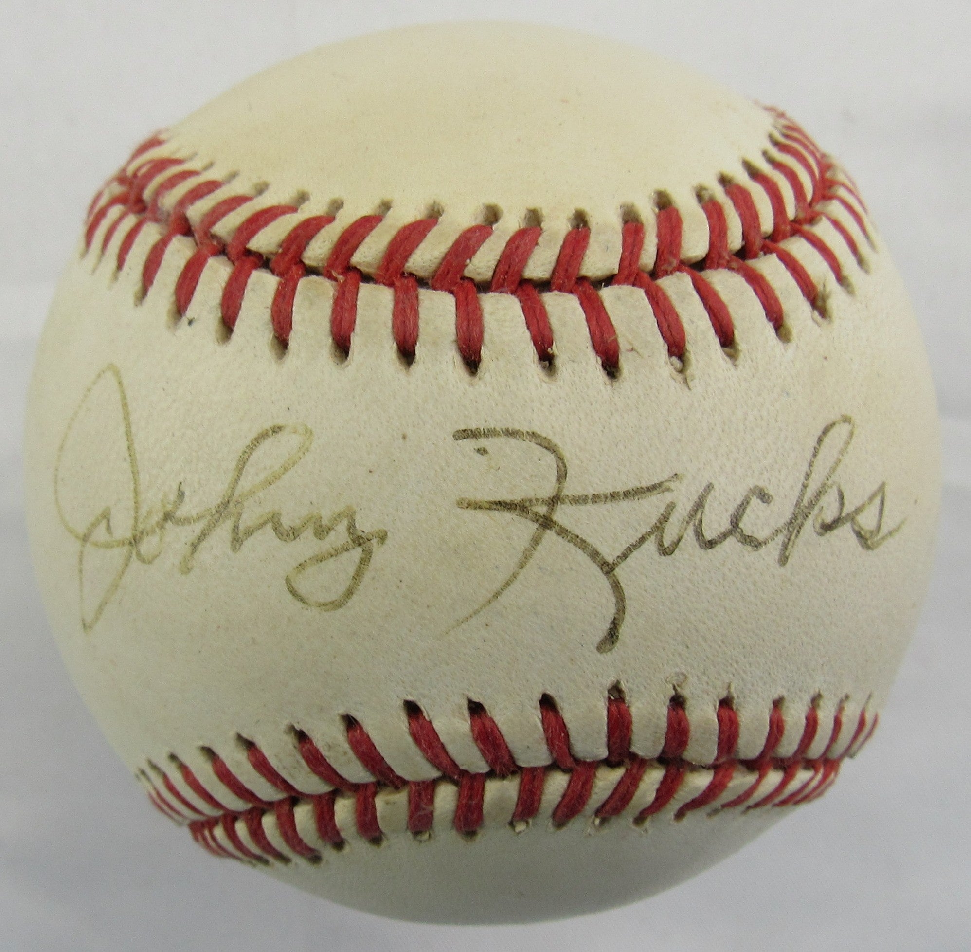 Johnny Kucks Signed Auto Rawlings Baseball B170 - Image 1
