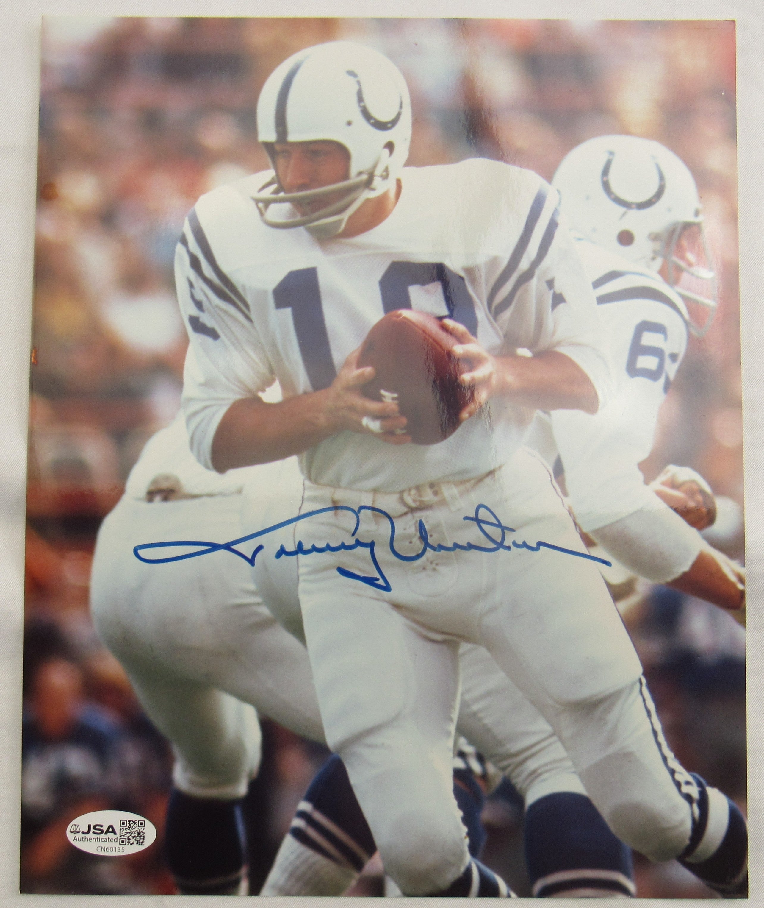 Johnny Unitas Signed 8x10 Photo CN60135 - Image 1