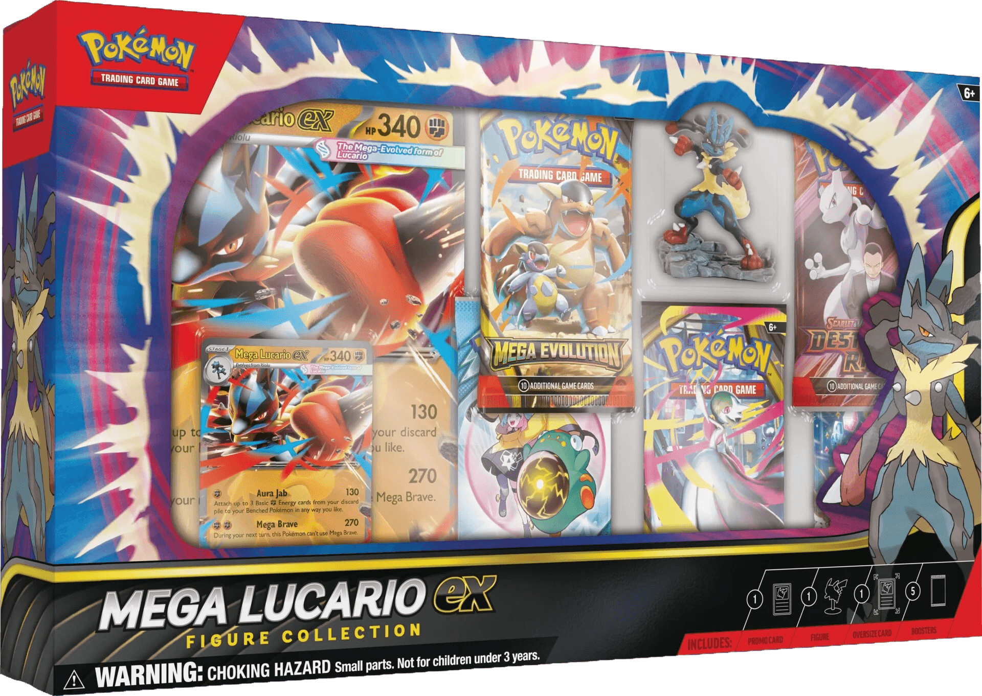 Mega Lucario ex Premium Figure Collection - Image 1