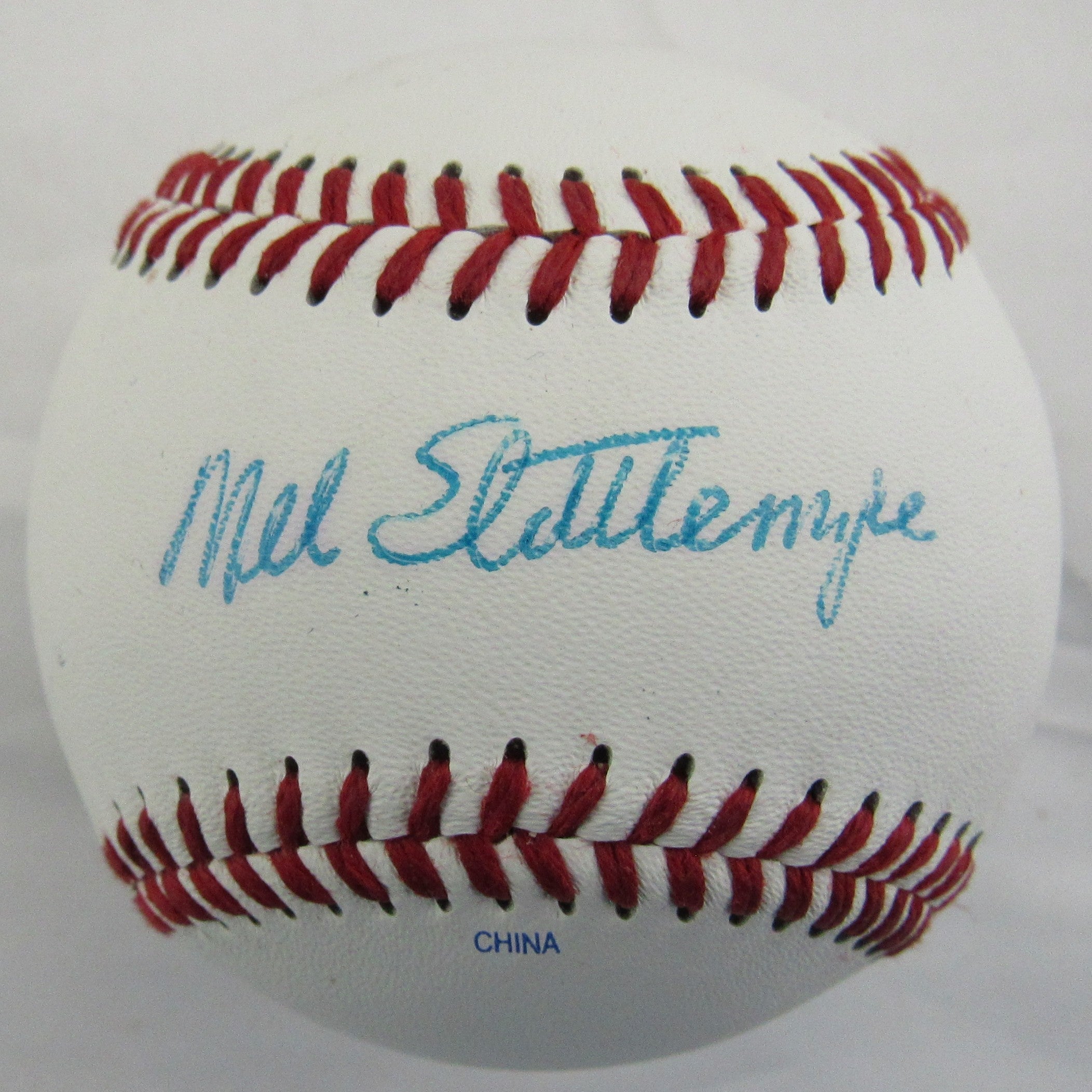 Mel Stottlemyre Signed Auto Rawlings Baseball B165 - Image 1