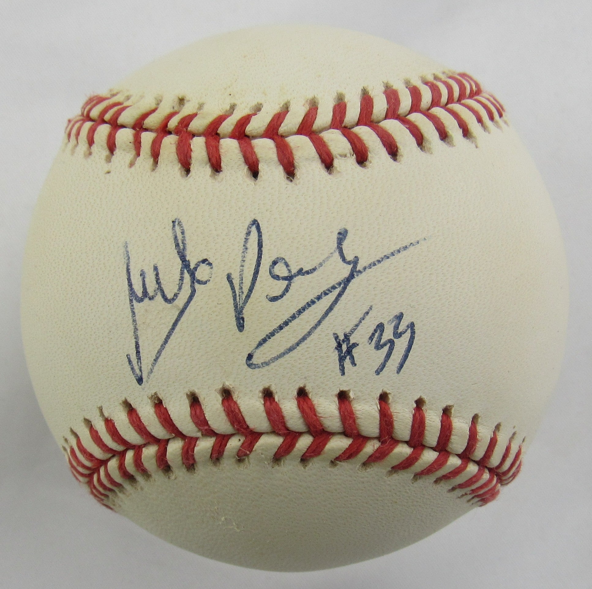 Melido Perez Signed Auto Rawlings Baseball B159 - Image 1