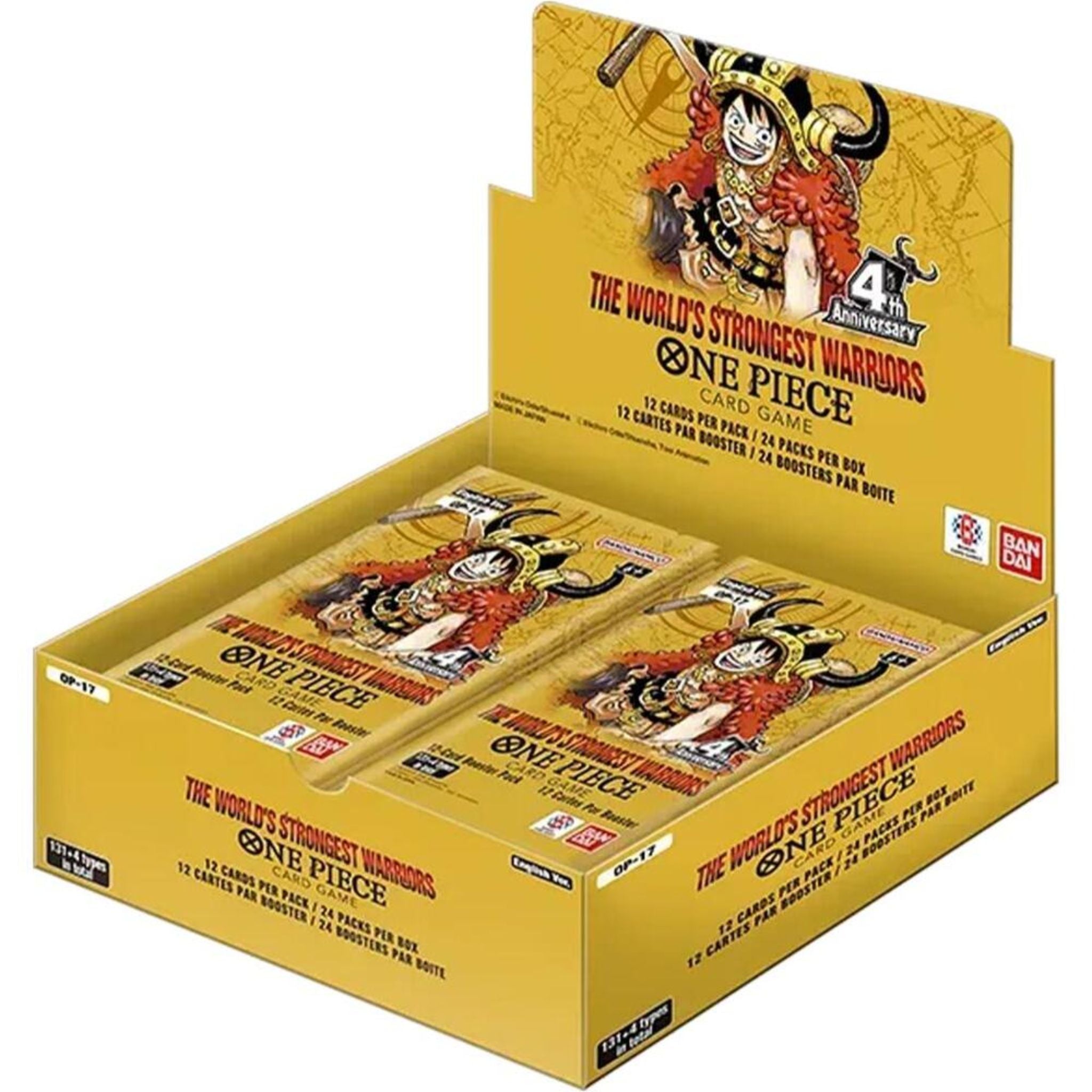One Piece The World's Strongest Warriors Booster Box - Image 1