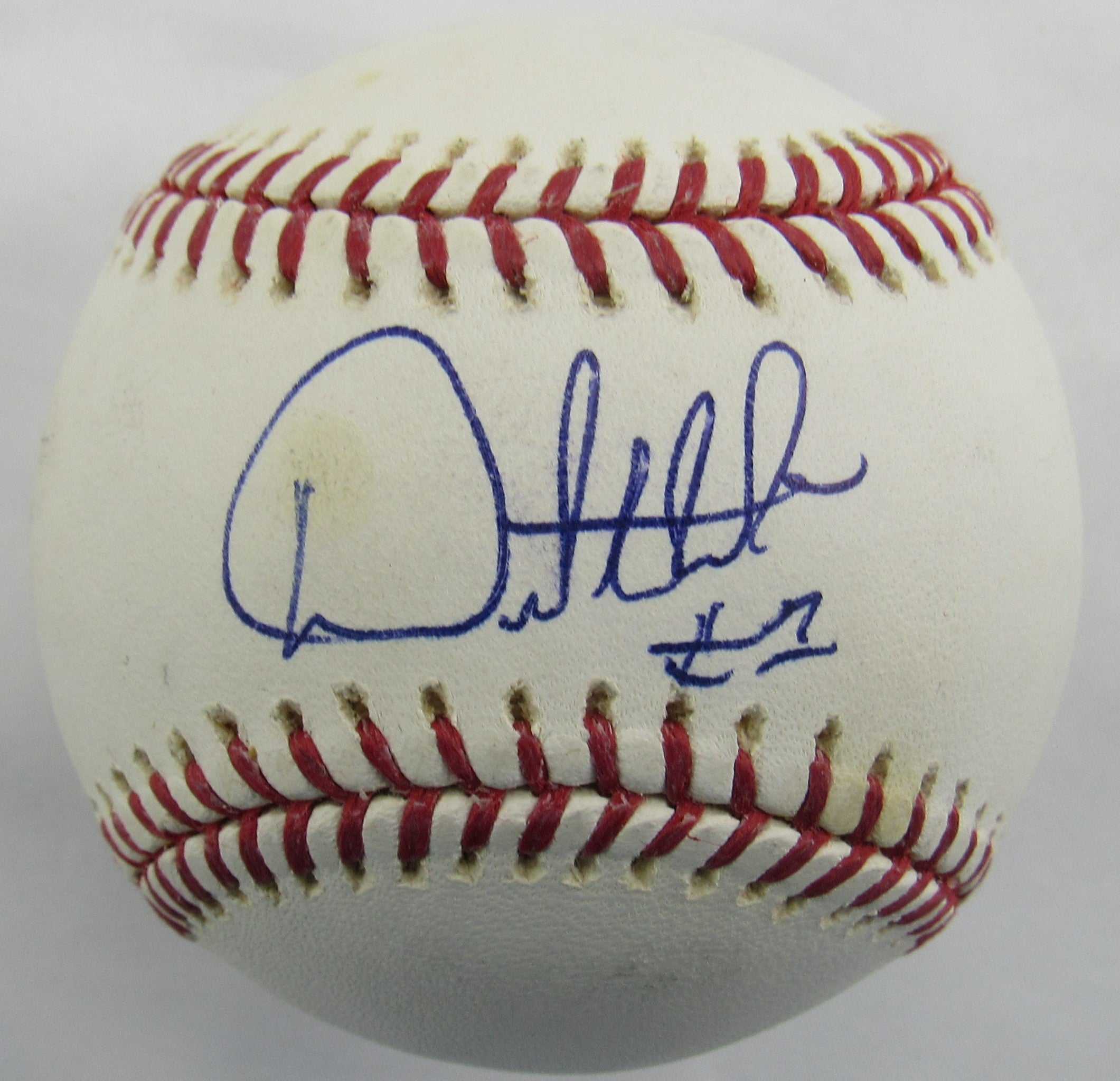 Orlando Hudson Signed Auto Rawlings Baseball MLB Hologram B168 - Image 1