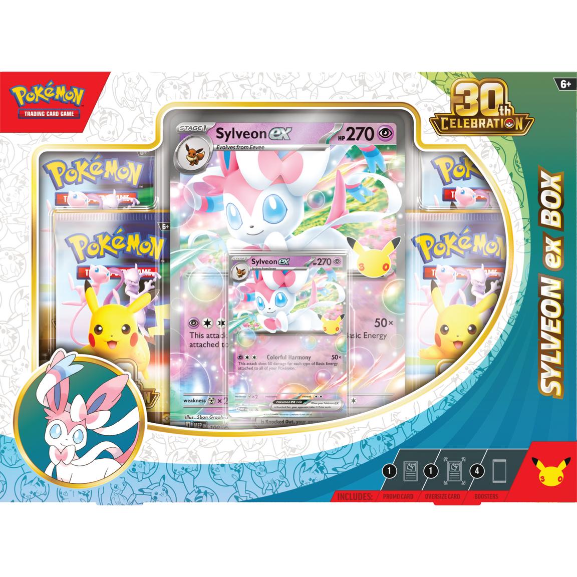 Pokémon TCG: 30th Celebration Sylveon ex Box - Image 1