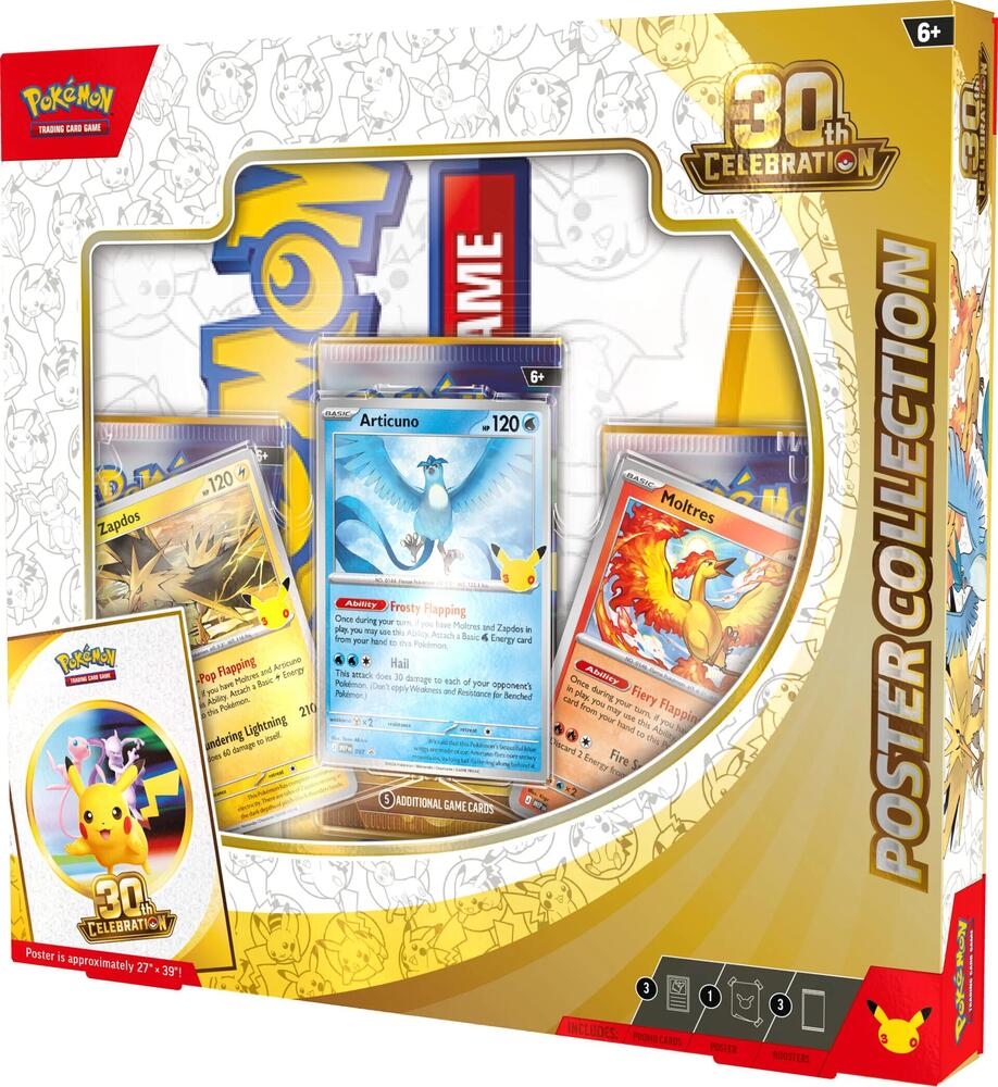 Pokémon TCG: 30th Celebration Poster Collection - Image 1