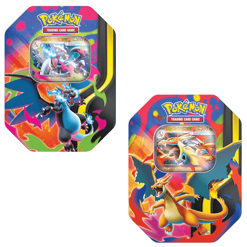 Pokémon TCG: Mega Charizard X/Y Tin - Image 1