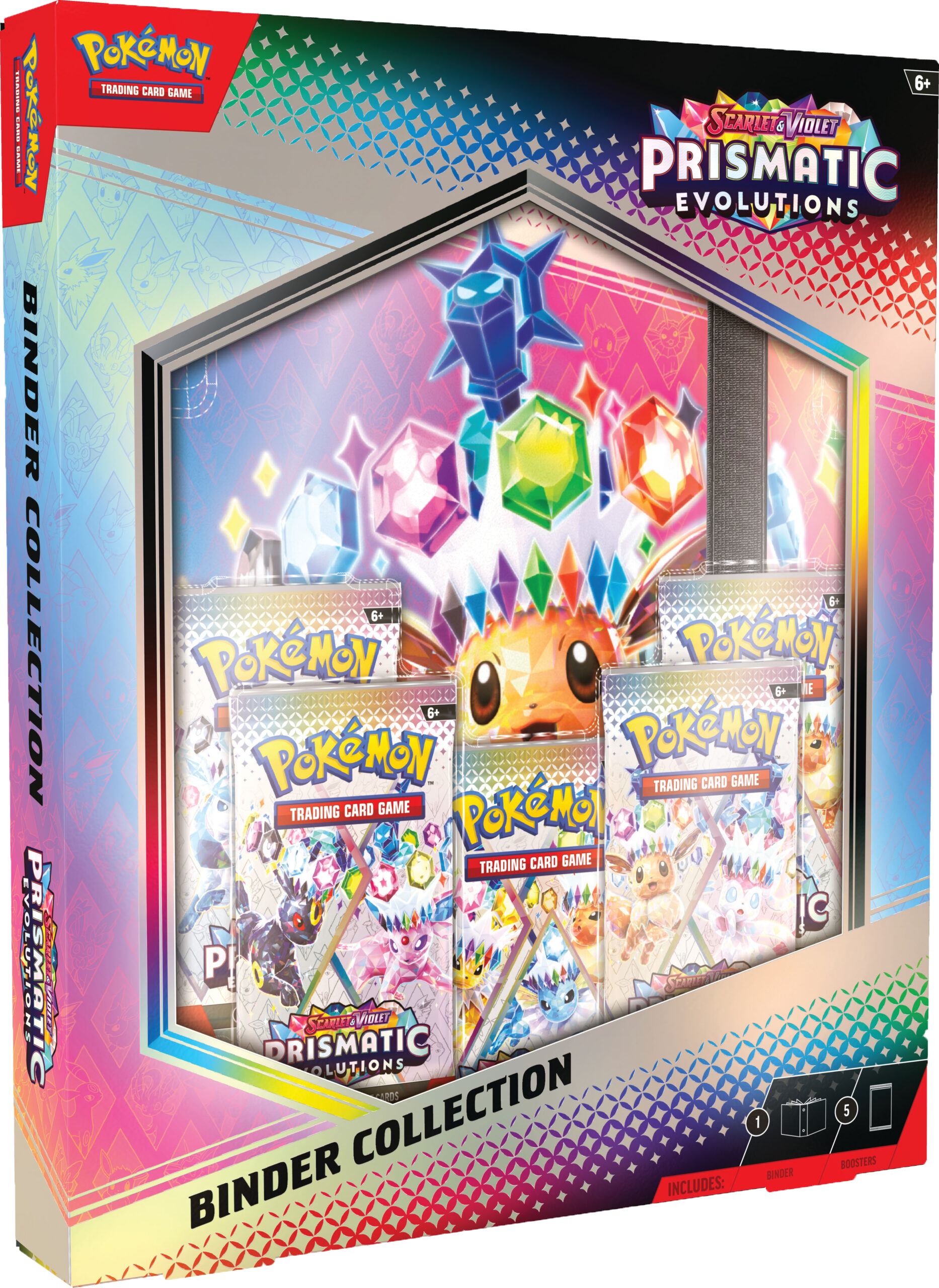 Pokémon TCG: Scarlet & Violet - Prismatic Evolutions - Binder Collection - Image 1