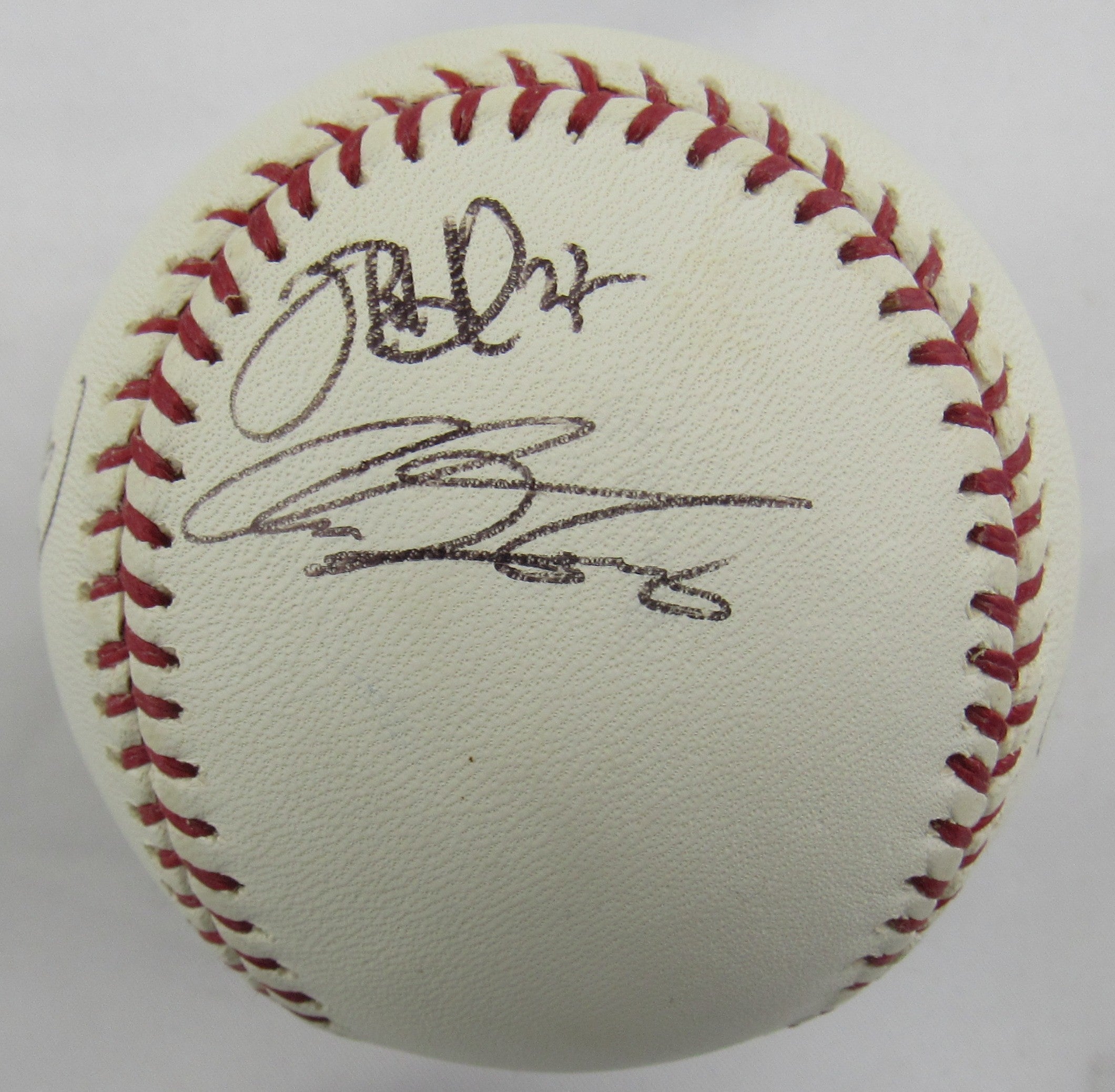 Rodrigo Lopez Bruce Chen Kris Benson +3 Signed Auto Rawlings Baseball B159 - Image 1
