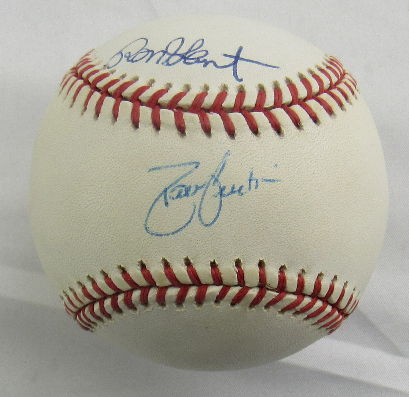 Ron Gant +1 Signed Auto Rawlings Baseball JSA CM07281 - Image 1