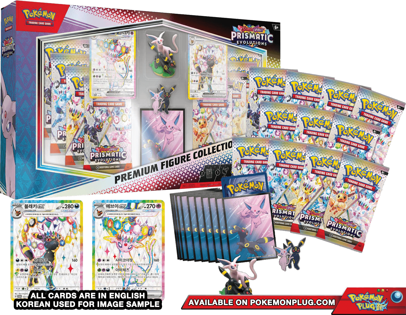 Scarlet & Violet - Prismatic Evolutions - Premium Figure Collection - Image 1