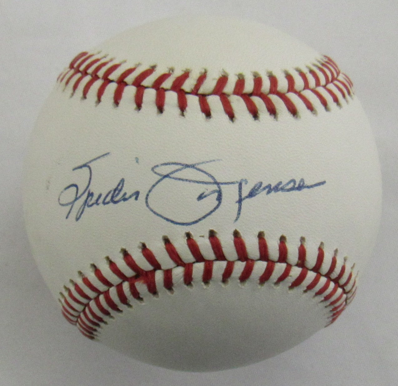 Spider Jorgensen Signed Auto Rawlings Baseball JSA G63291 - Image 1
