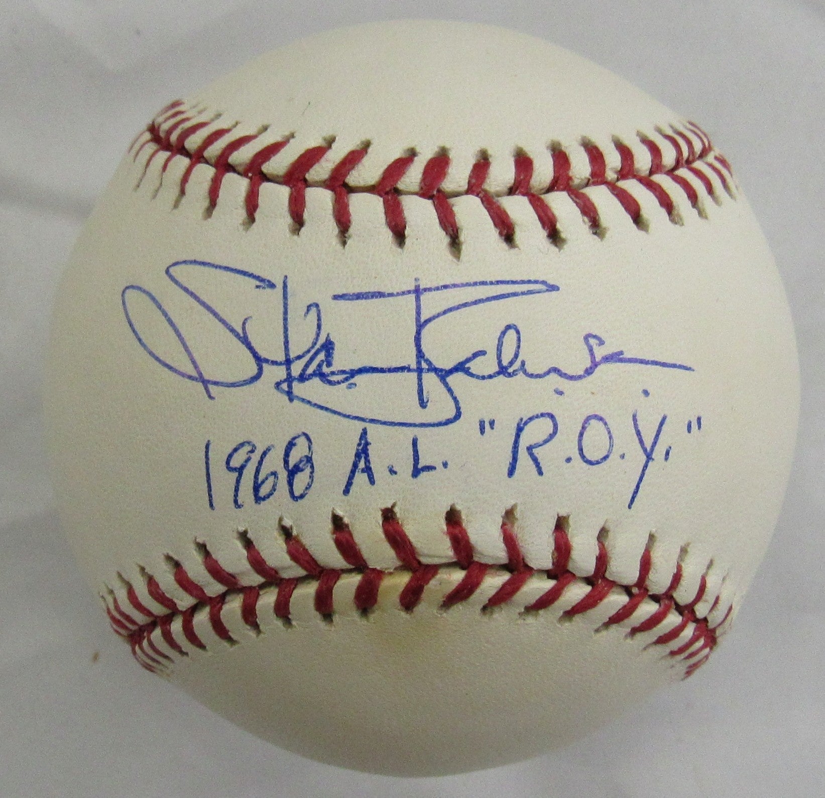 Stan Bahnsen Signed Rawlings Baseball Steiner Hologram - Image 1