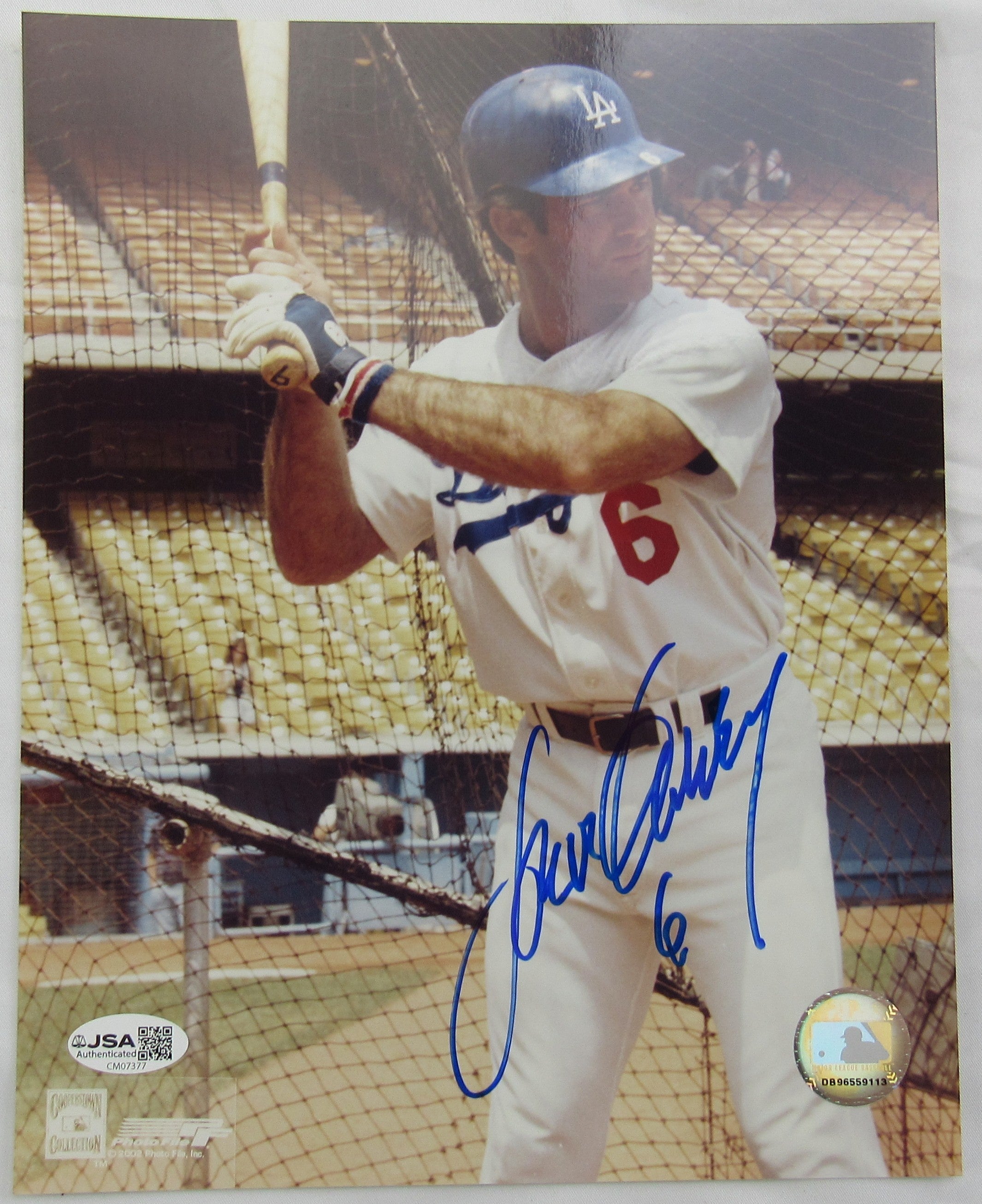 Steve Garvey Signed Auto 8x10 Photo JSA CM07377 - Image 1