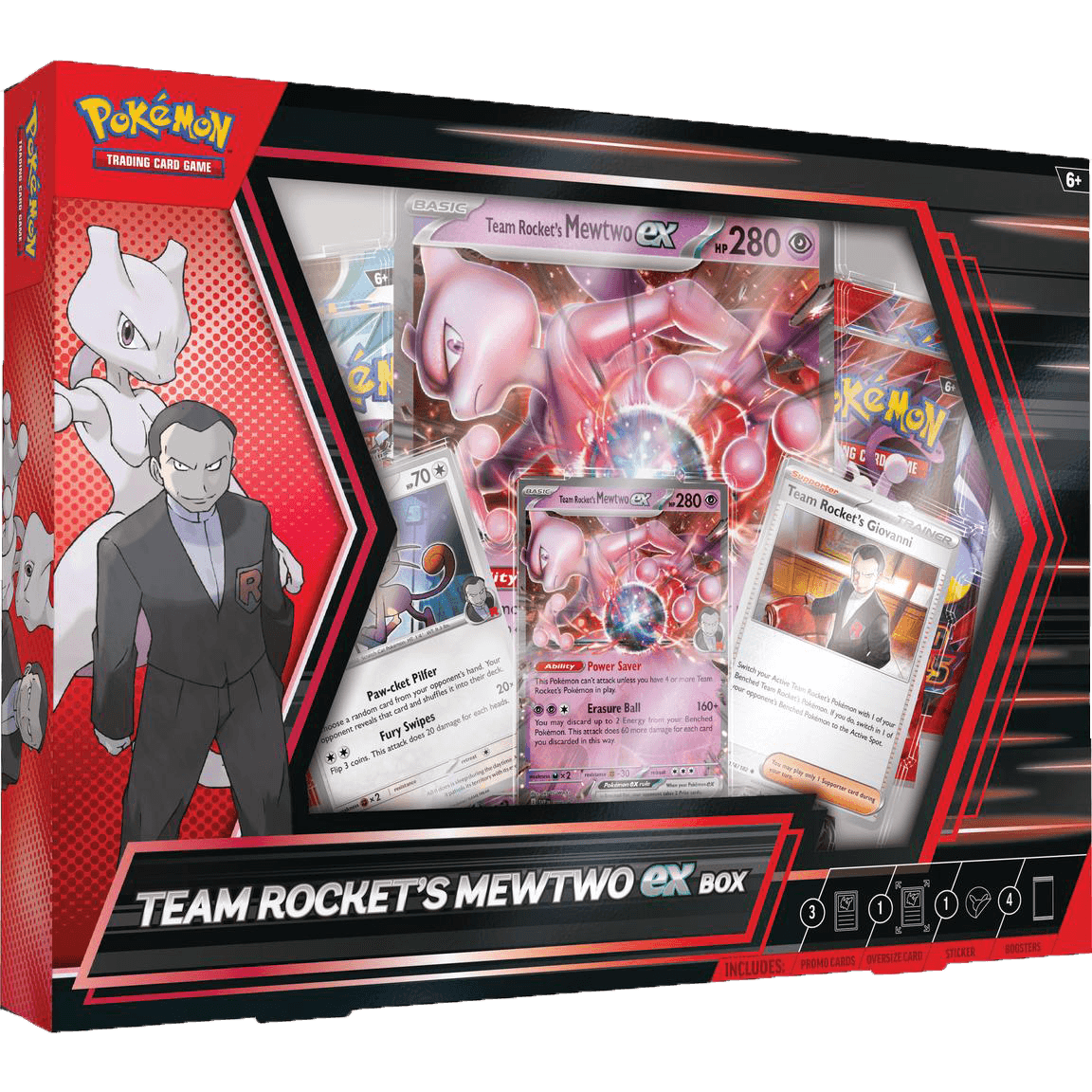 Team Rocket's Mewtwo ex Box - Image 1