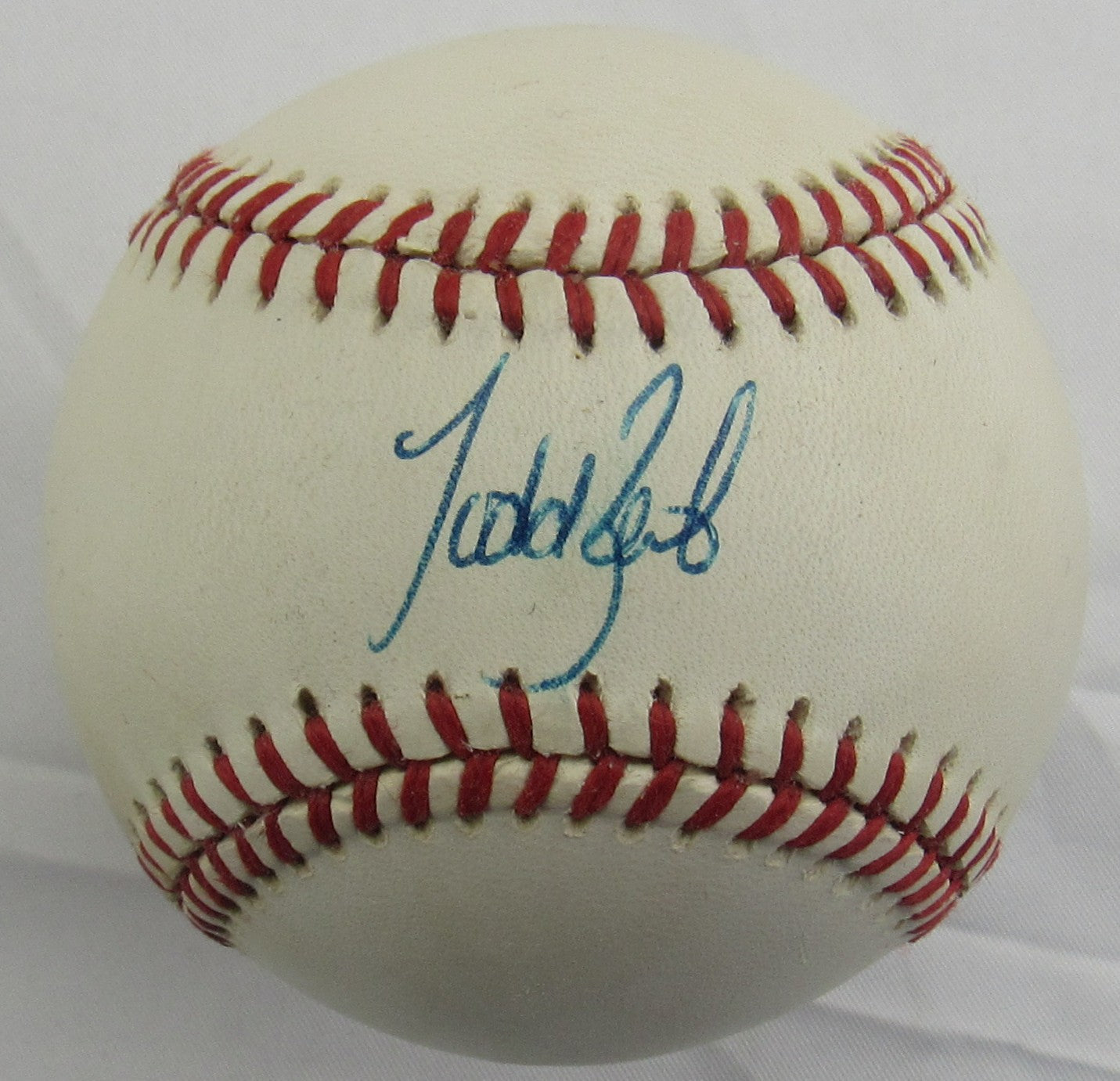 Todd Zeile Signed Auto Rawlings Baseball B160 - Image 1