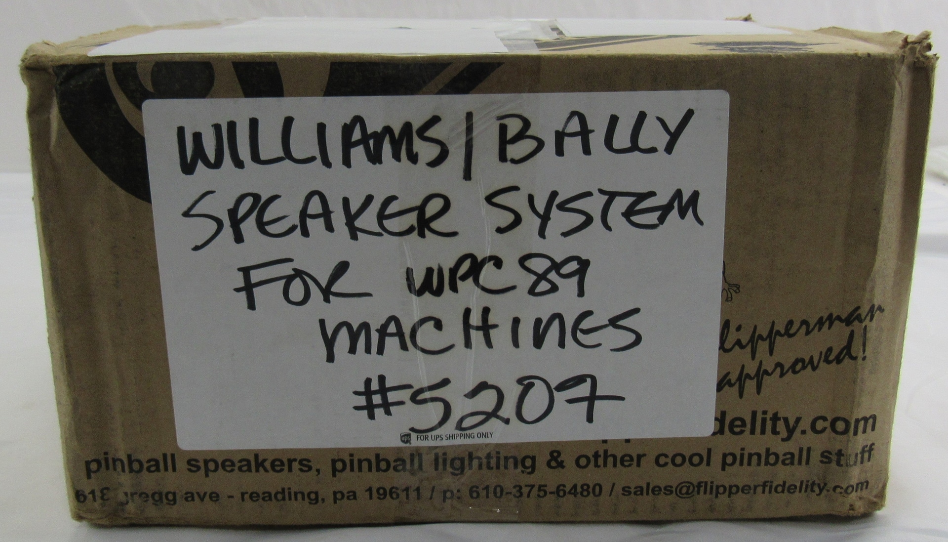 Williams/Bally Speaker System Pinball WPC89 Machine Sealed Box #5207 - Image 1